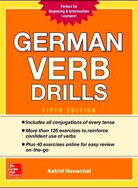 预订 German Verb Drills, Fifth Edition: 9781260010602