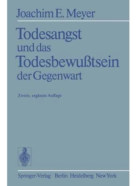 预订 Todesangst und das Todesbewußtsein der Gegenwart: 9783540112952