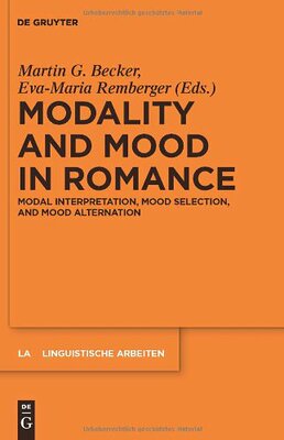 【预订】Modality and Mood in Romance 9783110234336