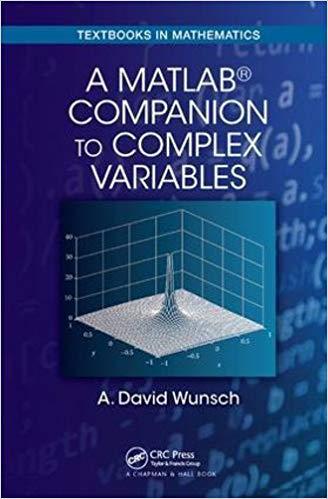【预售】A MatLab® Companion to Complex Variables