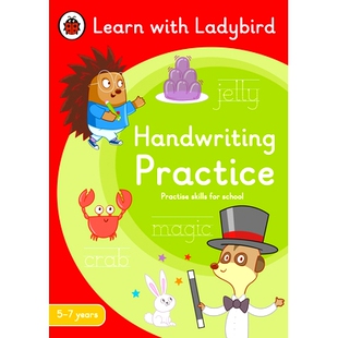 预订 Handwriting Practice: A Learn with Ladybird Activity Book 5-7 years: Ideal for home learning (KS1): Ideal for home