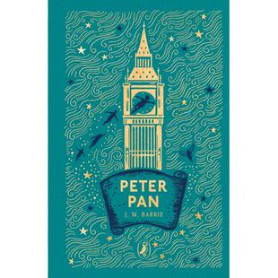 英文原版 精装 企鹅儿童经典 预售 Peter 海雀布纹系列 文学读物 Pan 彼得潘