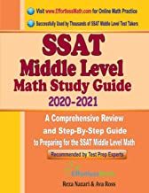 【预订】SSAT Middle Level Math Study Guide 2020 - 2021: A Comprehensive Revi 9781646123117