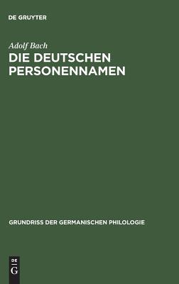 【预订】Die deutschen Personennamen 9783110987874