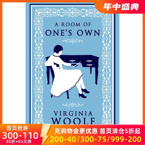 伍尔夫：一件自己的房间英文