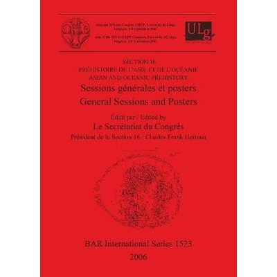 预订 Préhistoire de l’Asie et de l’Océanie / Asian and Oceanic Prehistory: Sessions générales et posters / General