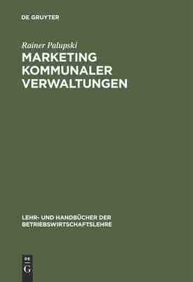 【预订】Marketing kommunaler Verwaltungen 9783486242997