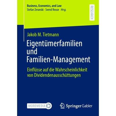 预订 Eigentümerfamilien Und Familien-Management: Einflüsse Auf Die Wahrscheinlichkeit Von Dividendenausschüttungen
