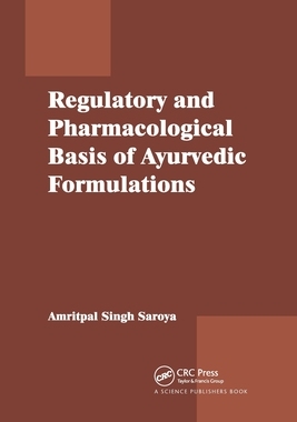 【预订】Regulatory and Pharmacological Basis of Ayurvedic Formulations 9780367782924