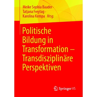 Bildung Transformation Transdisziplinäre 9783658410261 预订 Perspektiven Politische