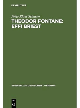 预订 Theodor Fontane: Effi Briest: Ein Leben nach christlichen Bildern: 9783484180512