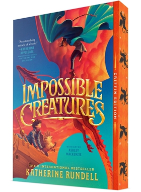 预售 奇境群岛 Katherine Rundell 刷边特装版 不可思议的生物 英文原版 Impossible Creatures