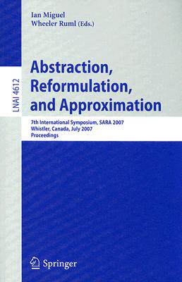 【预订】Abstraction, Reformulation, and Approximation