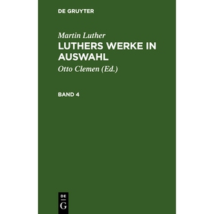 AUSWAHL BD. 预订 LLWA WERKE 9783112680391 LUTHERS
