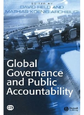 预订 Global Governance and Public Accountability 全球管理与公共责任: 9781405126786