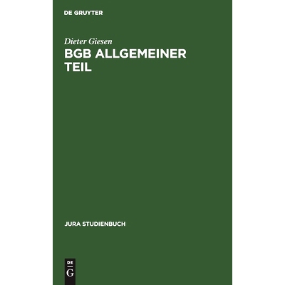 预订 BGB Allgemeiner Teil: Rechtsgeschäftslehre: 9783110126174