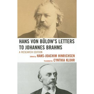 Research 9780810882157 Bülow’s Johannes Brahms von Letters Edition 预订 Hans