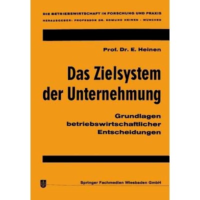 Grundlagen betriebswirtschaftlicher Ents