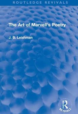 [预订]The Art of Marvell’s Poetry 9781032102801