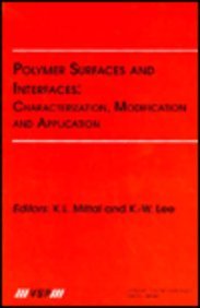 【预订】Polymer Surfaces and Interfaces: Characterization, Modification and Application