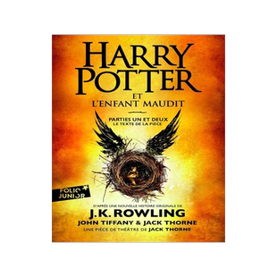 现货 哈利波特与被诅咒的孩子 J.K.罗琳 法语原版 Harry Potter. Harry Potter et l’enfant maudit 哈利波特后传 J.K. Rowling
