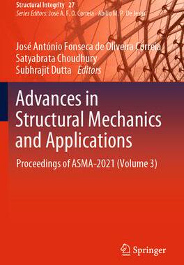 [预订]Advances in Structural Mechanics and Applications 9783031047954