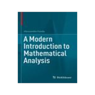 [预订]A Modern Introduction to Mathematical Analysis