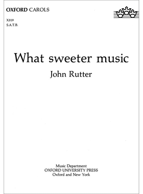 预订 What sweeter music 甜美的音乐: 9780193431201