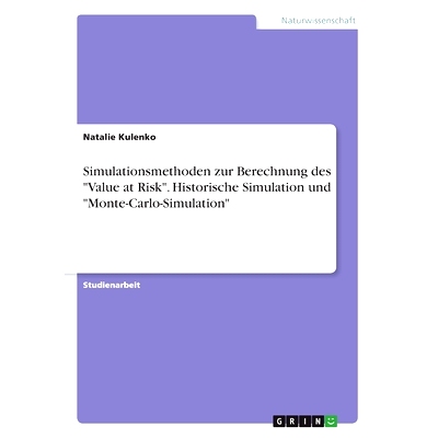 预订 Simulationsmethoden zur Berechnung des 
