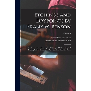 and With Original Etching Catalogue Frank Benson Descriptive 預訂 Drypoints Etchings Illustrated