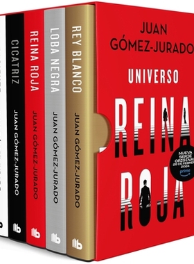 预订 Estuche Universo Reina Roja (Edición Cantos Pintados) / Red Queen Universe Boxed Set (Sprayed Edges Edition): 9788