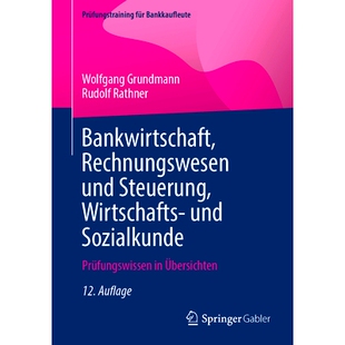 预订 Bankwirtschaft, Rechnungswesen Und Steuerung, Wirtschafts- Und Sozialkunde: Prüfungswissen in Übersichten: 978365