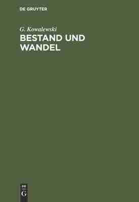 【预订】Bestand und Wandel 9783486777987