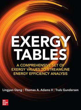 [预订]Exergy Tables: A Comprehensive Set of Exergy Values to Streamline Energy Efficiency Analysis 9781264715725
