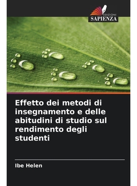 预订 Effetto dei metodi di insegnamento e delle abitudini di studio sul rendimento degli studenti: 9786209330049