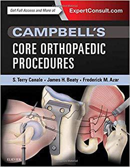 【预售】Campbell’s Core Orthopaedic Procedures