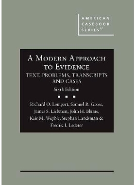预订 A Modern Approach to Evidence: Text, Problems, Transcripts and Cases: 9781636594538