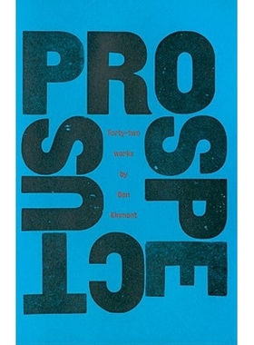预订 Ben Kinmont: Prospectus 1988-2010: Forty-two works: 9783037641699