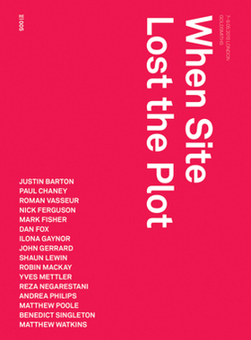 【预订】When Site Lost the Plot