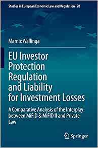 for Regulation 预订 9783030540036 Protection Investor and Losses Investment Liability
