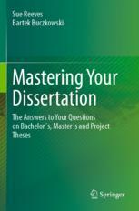 [预订]Mastering Your Dissertation 9783031419102