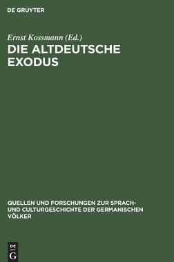 【预订】Die altdeutsche Exodus 9783110990577