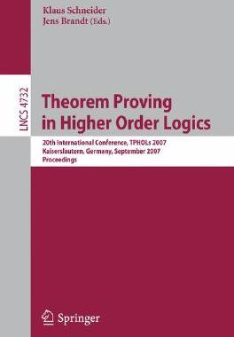 【预订】Theorem Proving in Higher Order Logics