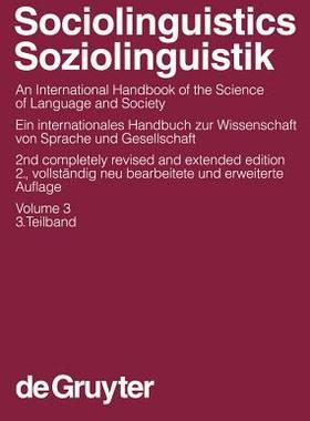 [预订]SOCIOLINGUISTICS  (AMMON ET AL)  3.TLBD    HSK    3.3   2A 9783110184181