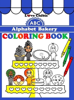 预订 ABC Alphabet Bakery Coloring Book