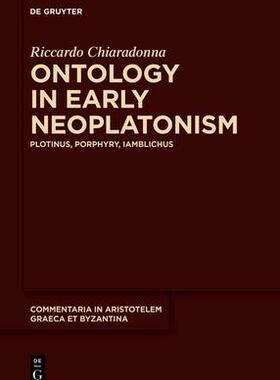 [预订]Ontology in Early Neoplatonism 9783110997514