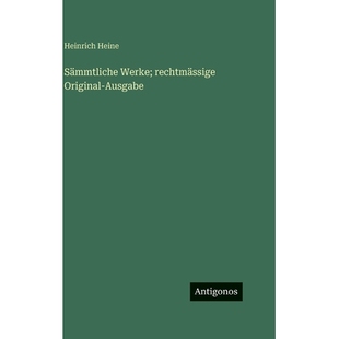 预订 Sämmtliche Werke; rechtmässige Original-Ausgabe: 9783563629550
