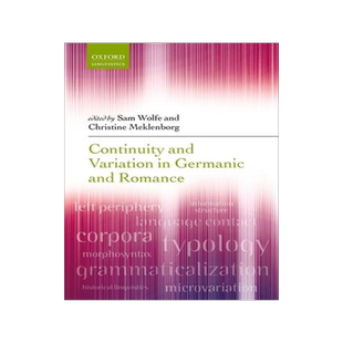 [预订]Continuity and Variation in Germanic and Romance 9780198841166