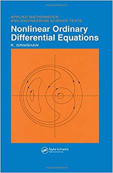 【预售】Nonlinear Ordinary Differential Equations