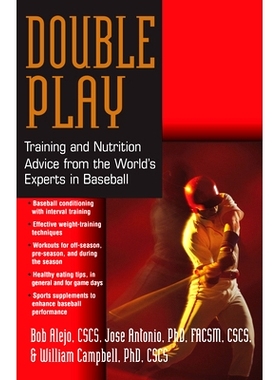 预订 Double Play: Training and Nutrition Advice from the World’s Experts in Baseball: 9781681627106